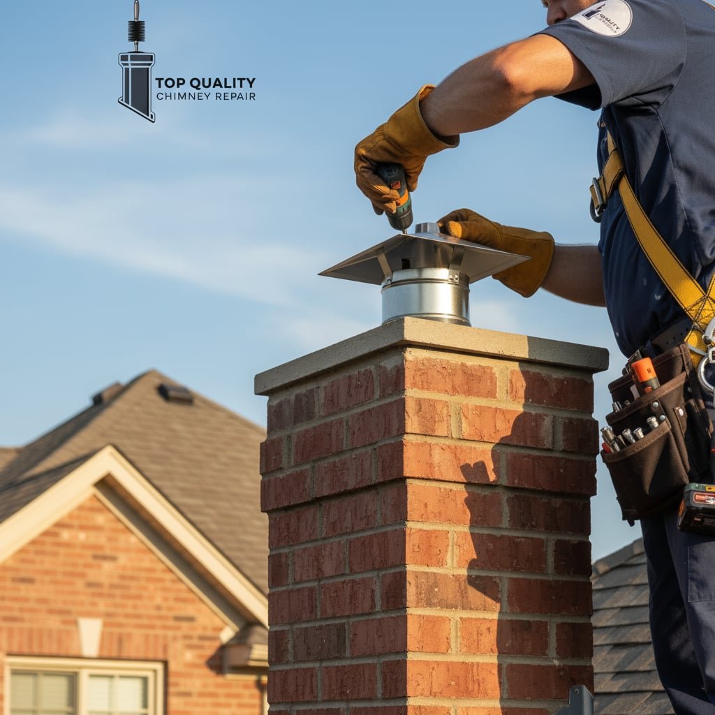 Chicago Chimney Cap Installation